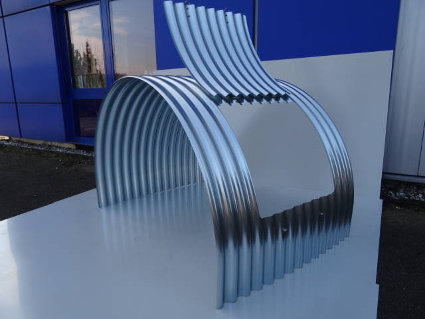 Inspektionshaube von Achenbach Teilansicht geöffnet