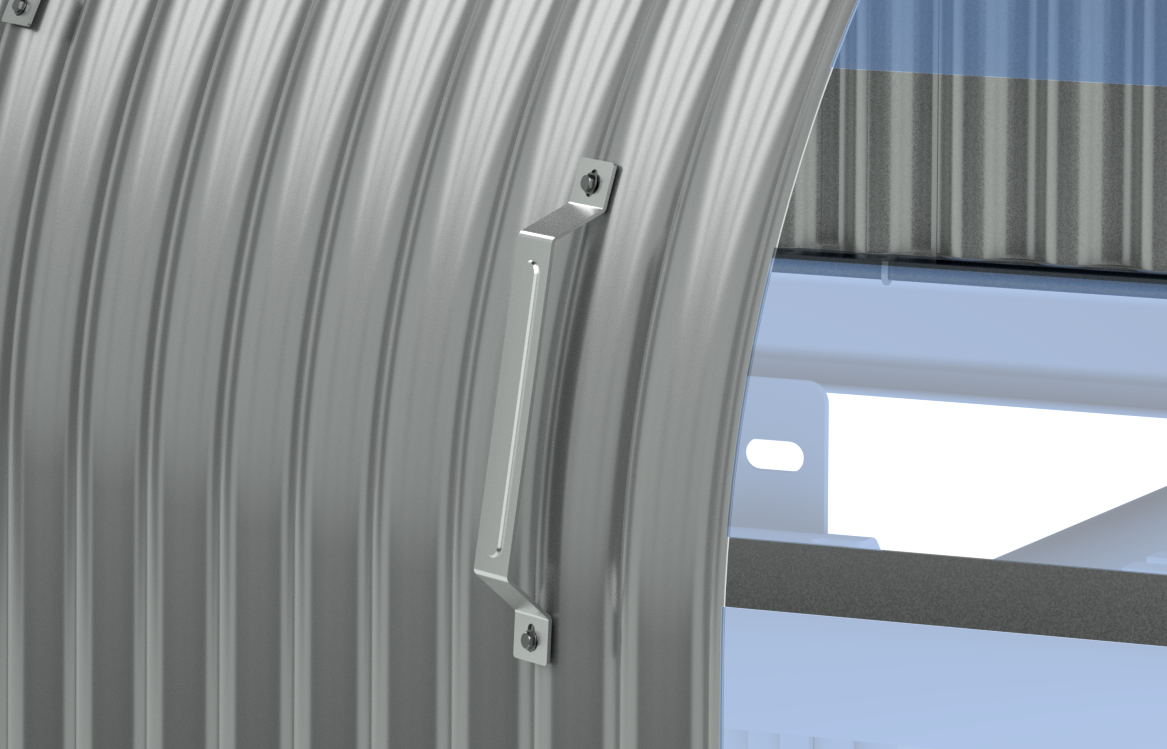 Achenbach Top A Haube Detailaufnahme Handgriff